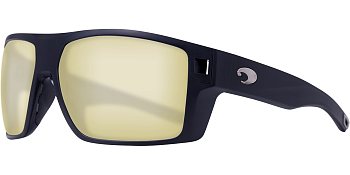 Очки поляризационные Costa Diego 580G -Matte Black/Sunrise Silver Mirror 580G, Large